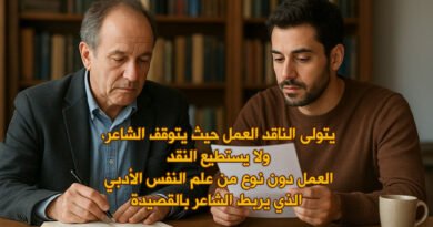 ثقافة المبدع.. لغةً وشعراً..