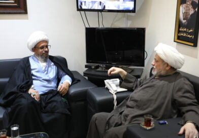 ممثل سماحة المرجع الديني آية الله الشيخ محمد اليعقوبي يزور التجمع