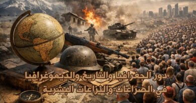 دورُ الجغرافيا والتاريخ والديموغرافيا في الصّراعات والنّزاعات البشرية