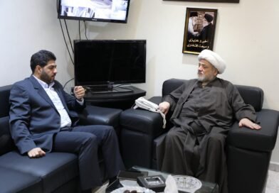 ممثل حركة النجباء العراقية في لبنان السيد علاء حسن يزور التجمع