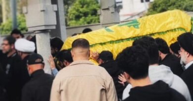 التجمع يشارك في تشييع الشهيد الشيخ صادق النابلسي