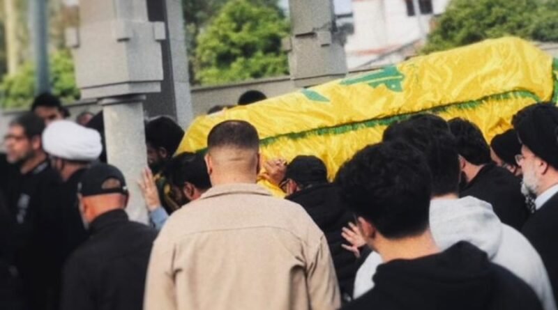 التجمع يشارك في تشييع الشهيد الشيخ صادق النابلسي