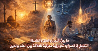 ما بينَ الدّين والعِلم والفَلسفة التكامل لا الصراع: نحو رؤية معرفية للعلاقة بين العلم والدين