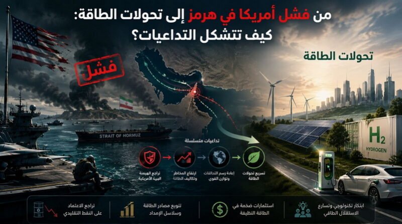 من فشل أمريكا في هرمز إلى تحولات الطاقة: كيف تتشكل التداعيات؟