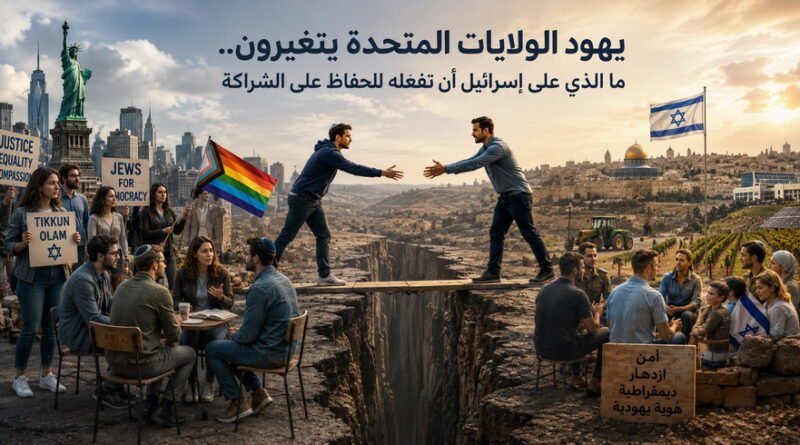 يهود الولايات المتحدة يتغيرون ما الذي على إسرائيل أن تفعله للحفاظ على الشراكة