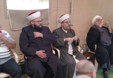 ‏التجمع يقدم واجب العزاء للشيخ ابراهيم بريدي بوفاة والد زوجته