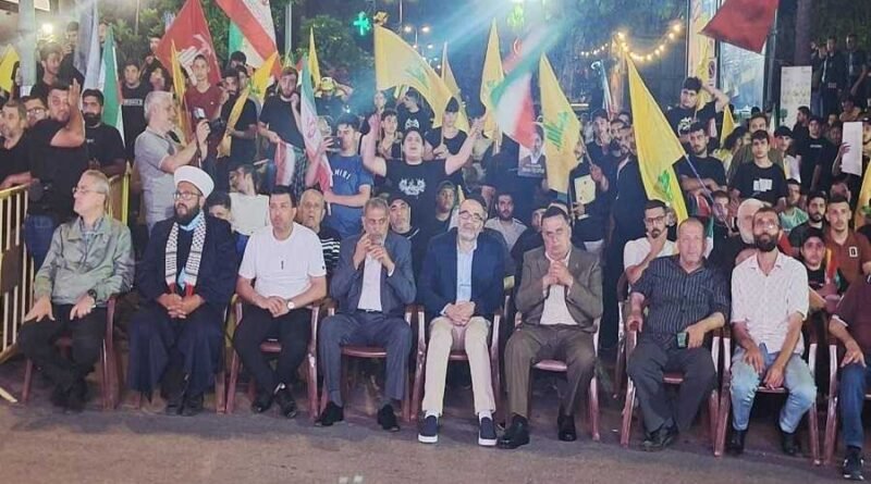 ‏التجمع يشارك في فعالية “ميداننا واحد عدونا واحد”