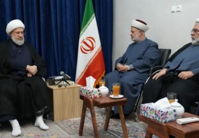 وفد من التجمع يزور آية الله الشيخ محسن الآراكي في مدينة قم