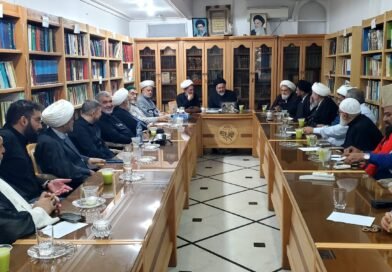 وفد التجمع يزور مؤسسة نهج البلاغة في قم المقدسة