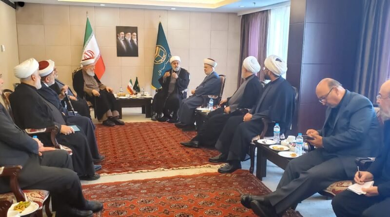 التجمع يلتقي أمين عام مجمع التقريب في طهران