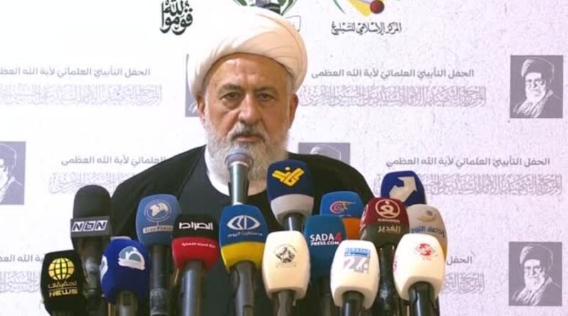 كلمة سماحة الشيخ علي الخطيب في تأبين السيد القائد