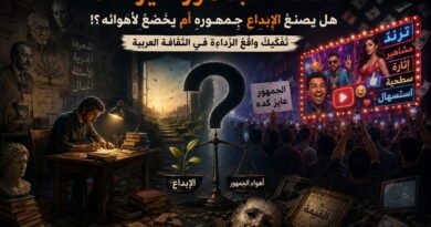 ثقافة “الجمهور عايز كده” هل يصنعُ الإبداعُ جمهورَه أم يخضعُ لأهوائه؟! تفكيكُ واقع الرّداءة في الثقافة العربية