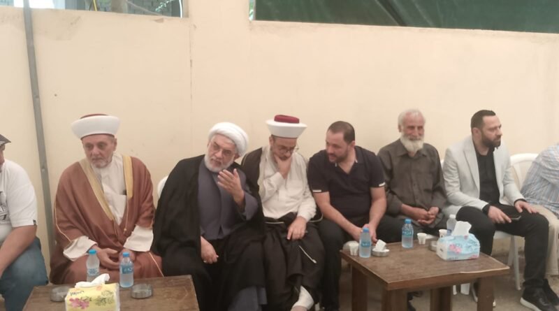 التجمع يقدم واجب العزاء للأستاذ علي حجازي