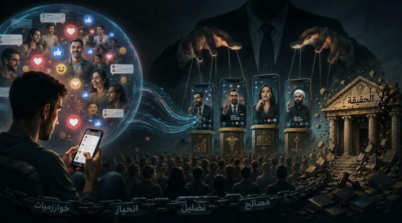 الألفةُ الوهميةُ ومُغالطة السّلطة: مقاربةٌ في آلياتِ تحويل منصّات التّواصل إلى مرجعياتٍ موازية
