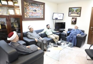 رئيس بلدية الغبيري الأستاذ أحمد الخنسا يزور التجمع