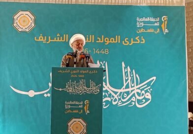 التجمع يشارك في احتفال أقامه الملتقى العلمائي من أجل فلسطين