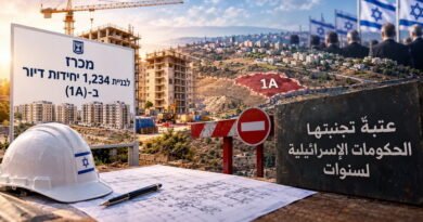 (1A) البناء اليوم، عرقلة التسوية غداً
