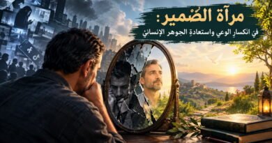 مرآة الضّمير: في انكسارِ الوعي واستعادةِ الجَوهر الإنساني