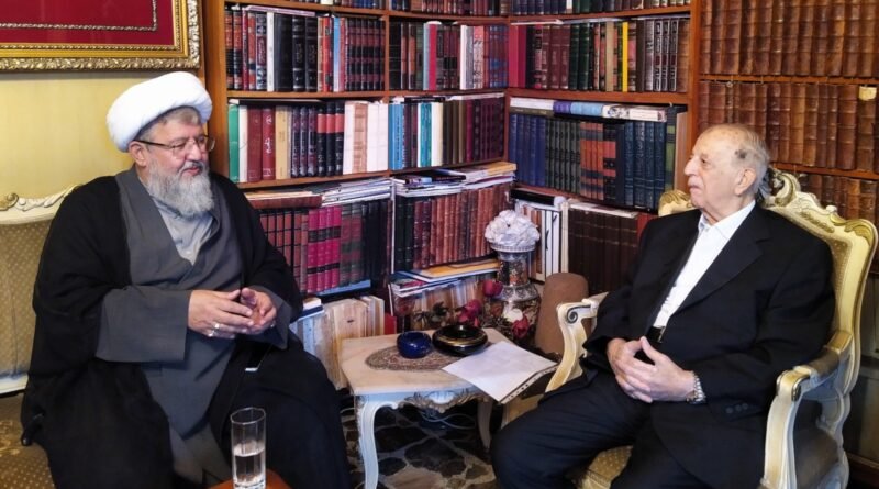 مركز صُحُف يزور الدكتور عمر تدمري والأستاذ محمد غريب