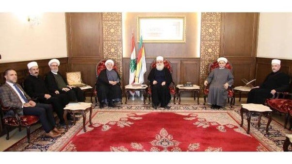 شيخ عقل طائفة الموحدين الدروز استقبل وفداً من التجمع