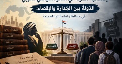 إشكاليةُ الدّولة في الفكر السياسي العربي الدّولةُ بين الجَدارة والإقصاء: في معناها وتطبيقاتها العملية