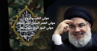 القليلُ من الأمل.. الكثير من الحب إلى سيِّد الصبر والانتصار (قده)